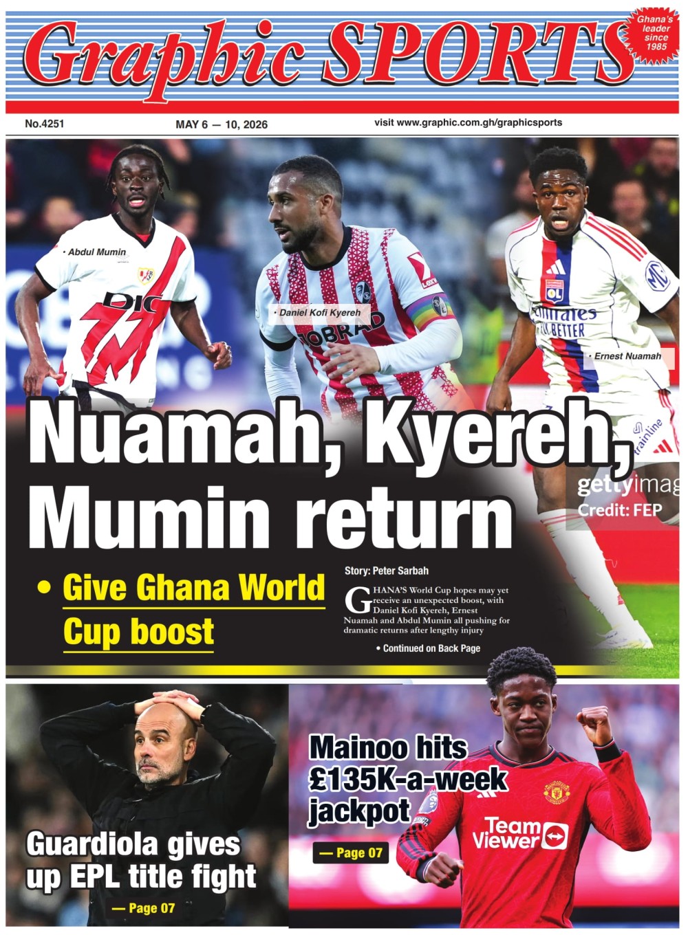 Buy Latest Graphic Sports Newspaper